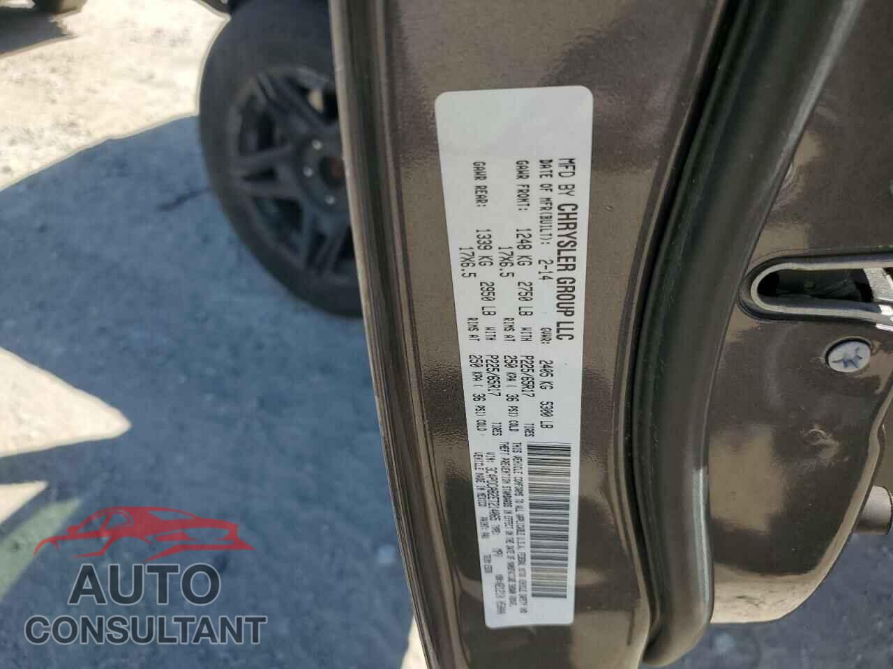 DODGE JOURNEY 2014 - 3C4PDCAB2ET214065