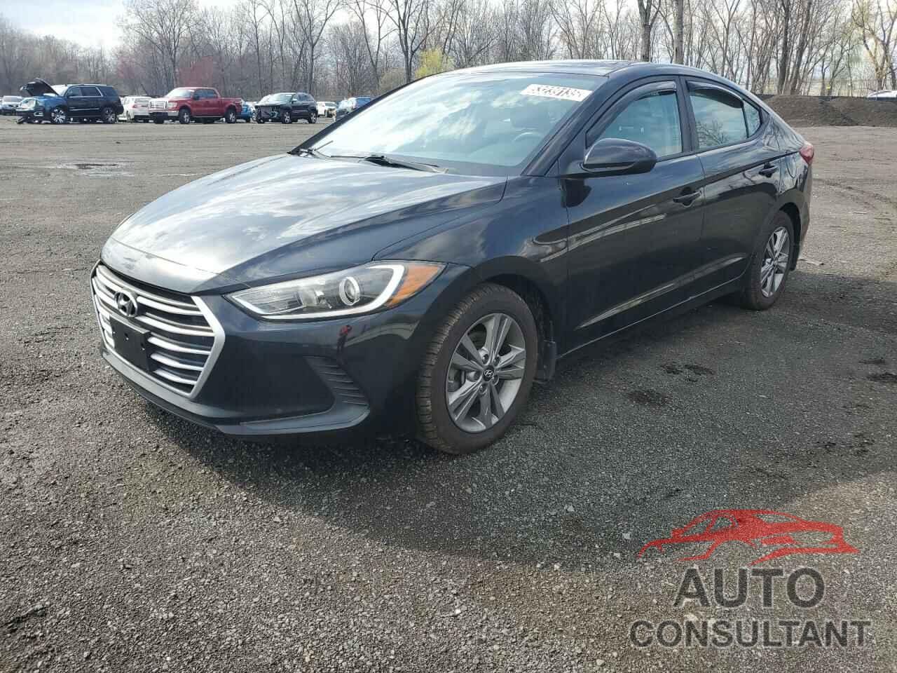 HYUNDAI ELANTRA 2018 - KMHD84LF9JU466033