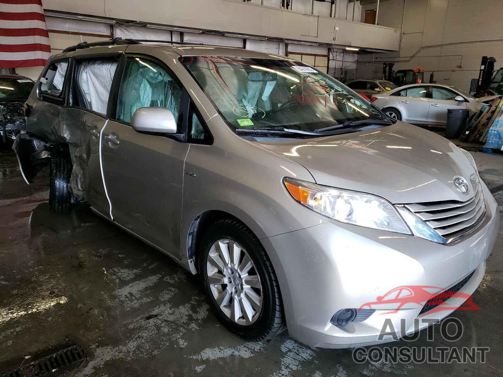 TOYOTA SIENNA 2016 - 5TDJK3DC7GS130983