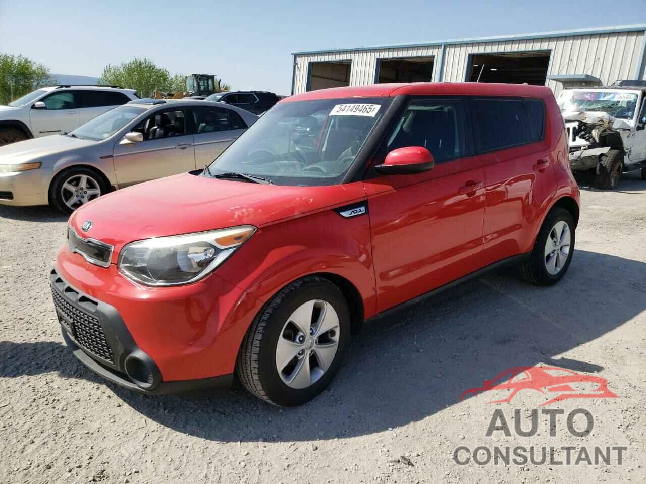 KIA SOUL 2015 - KNDJP3A54F7761822
