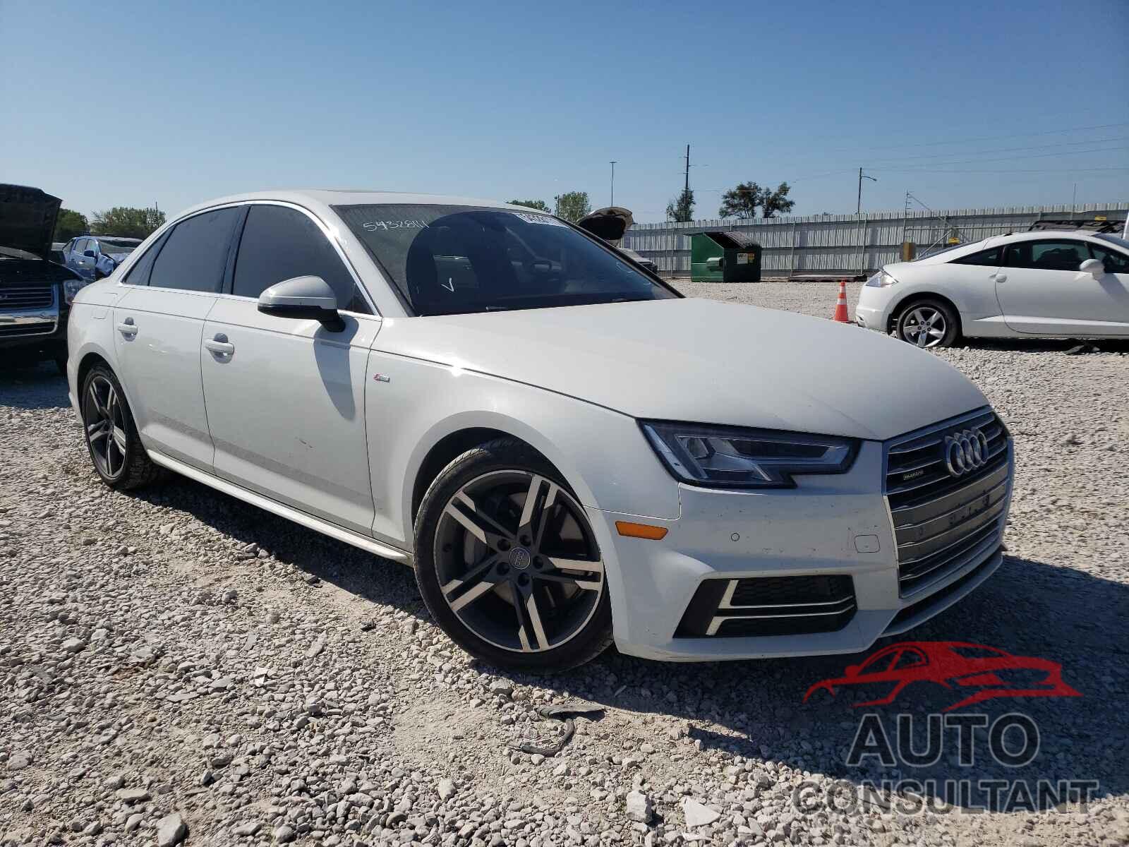 AUDI A4 2018 - WAUENAF46JA134141