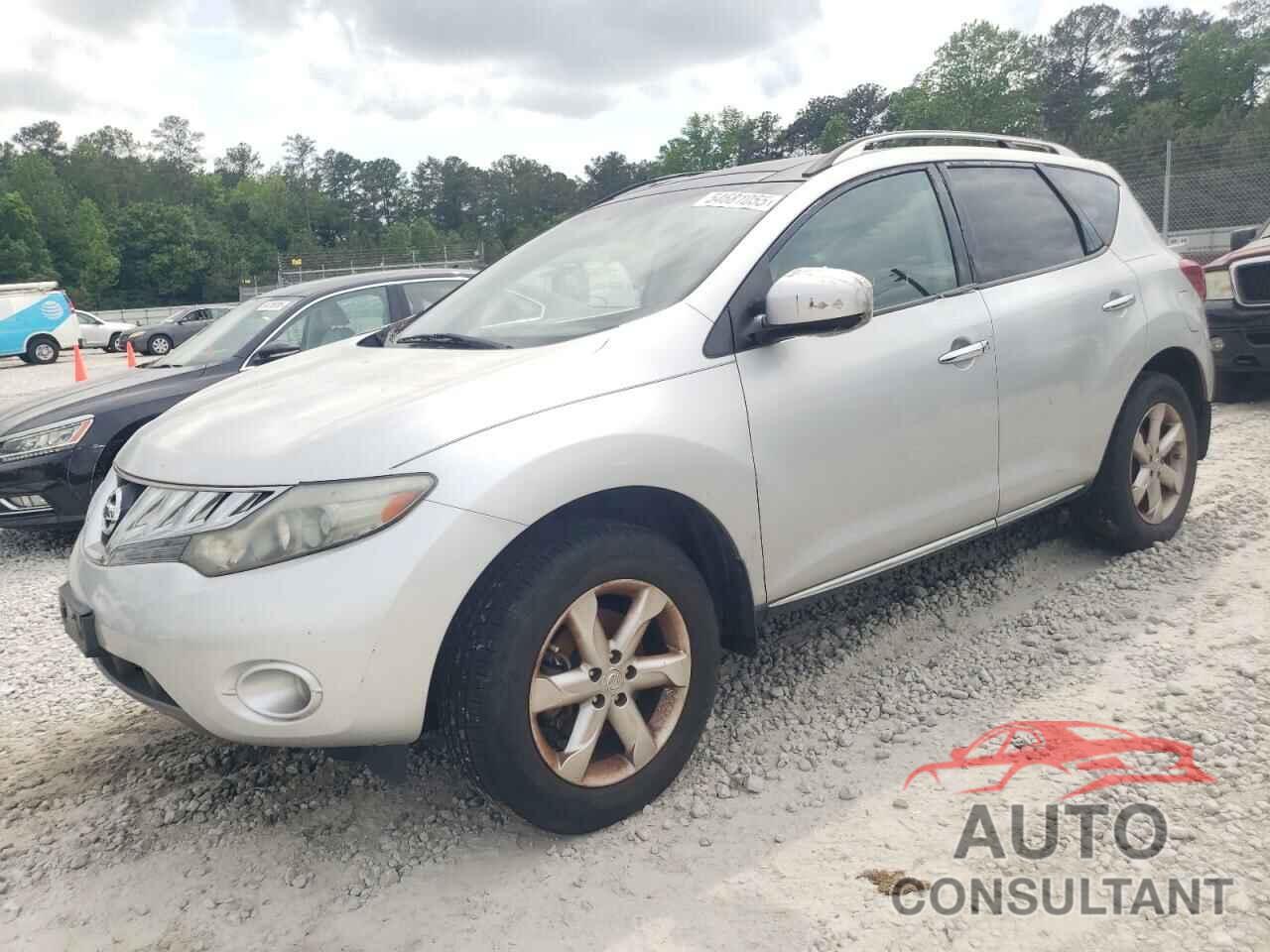 NISSAN MURANO 2010 - JN8AZ1MW9AW139254