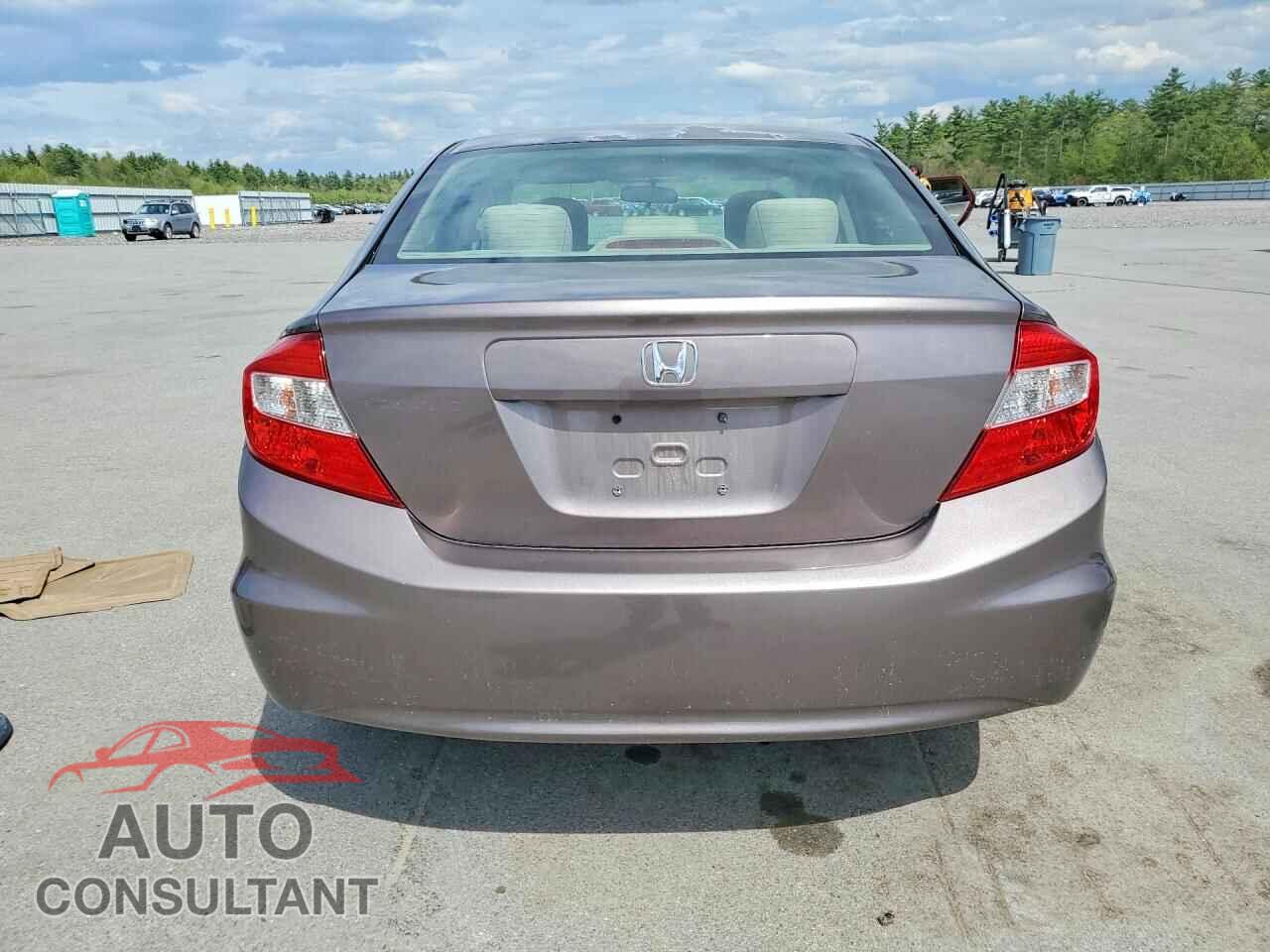 HONDA CIVIC 2012 - 2HGFB2F51CH542356
