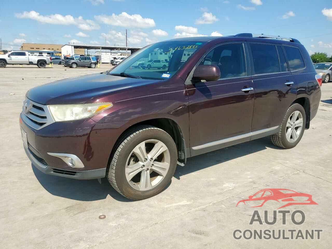 TOYOTA HIGHLANDER 2013 - 5TDYK3EH3DS090745