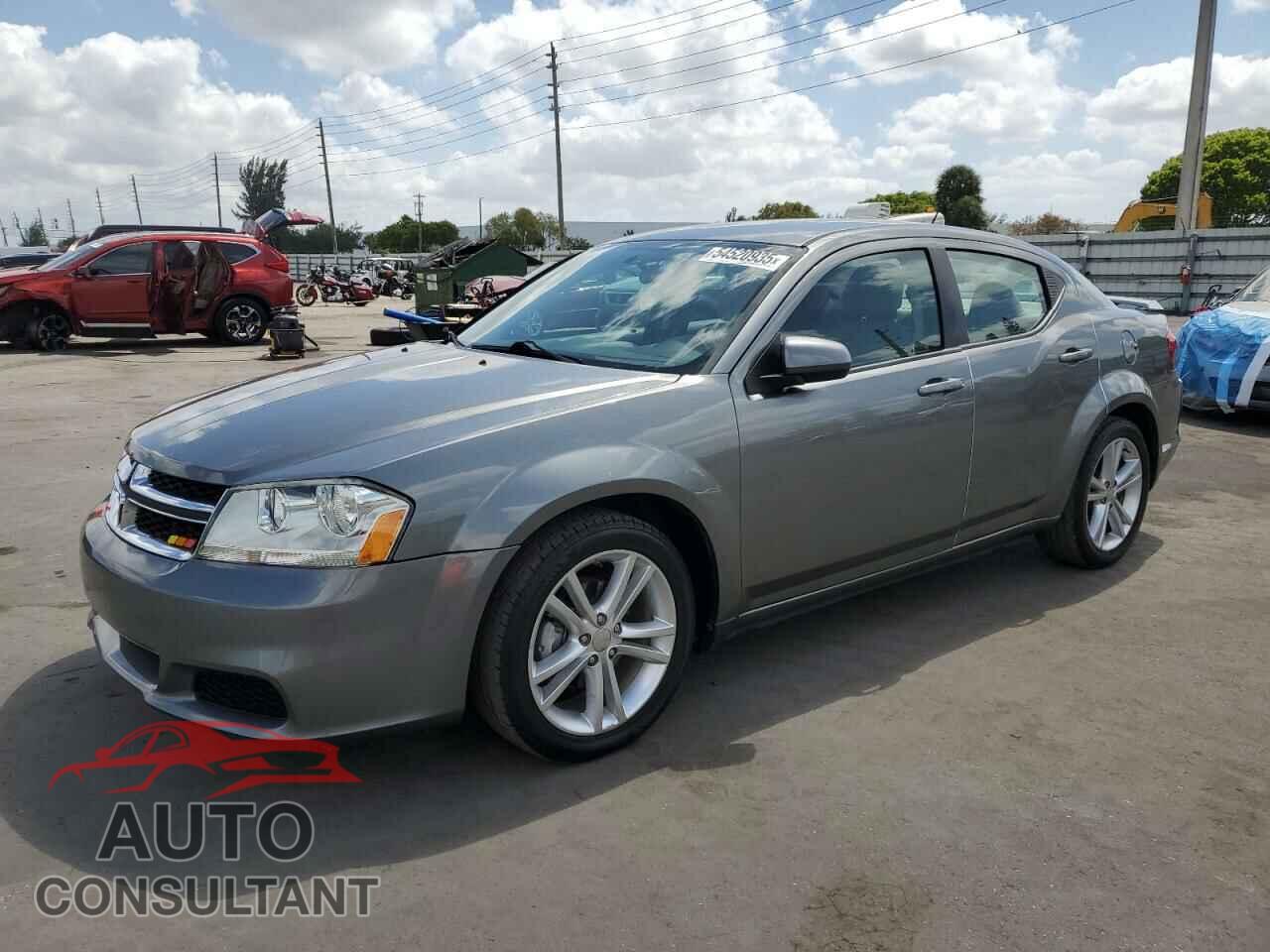 DODGE AVENGER 2012 - 1C3CDZCBXCN290424