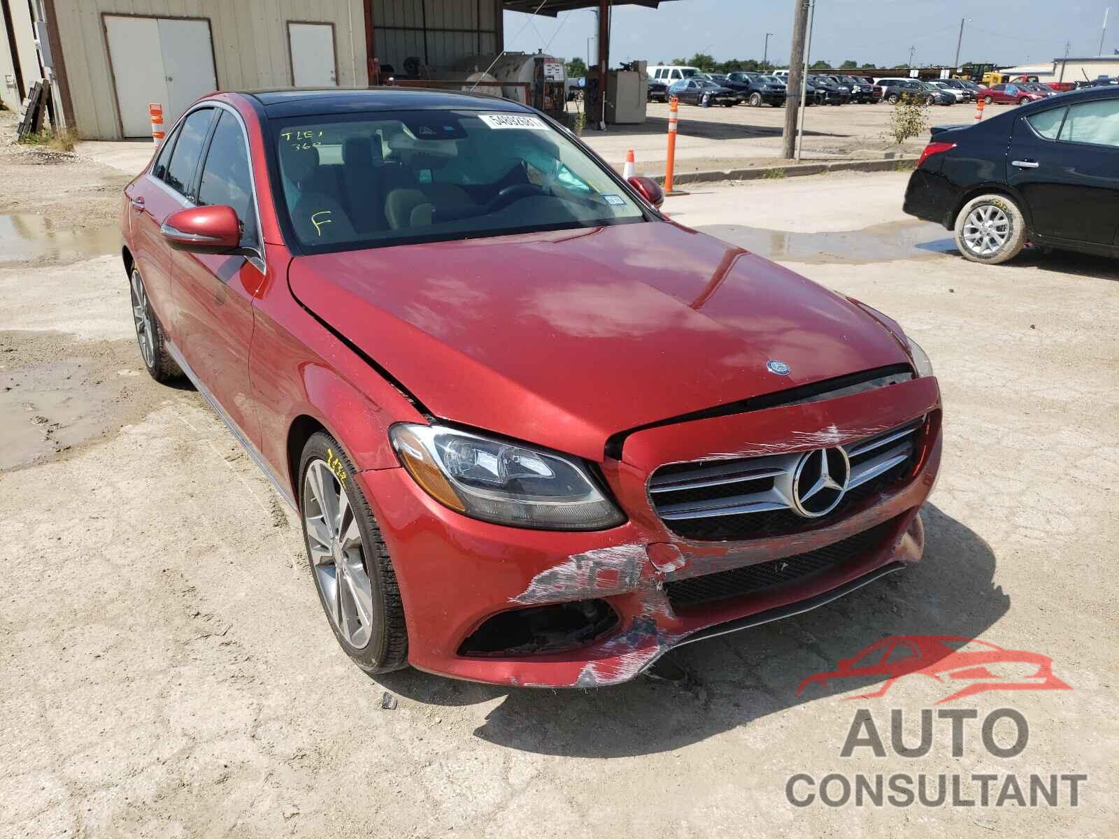MERCEDES-BENZ C-CLASS 2016 - 55SWF4JB2GU150895