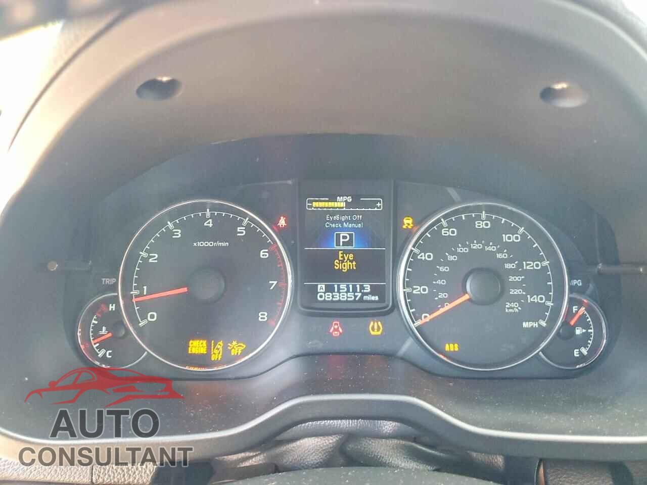SUBARU OUTBACK 2014 - 4S4BRBPC9E3248081