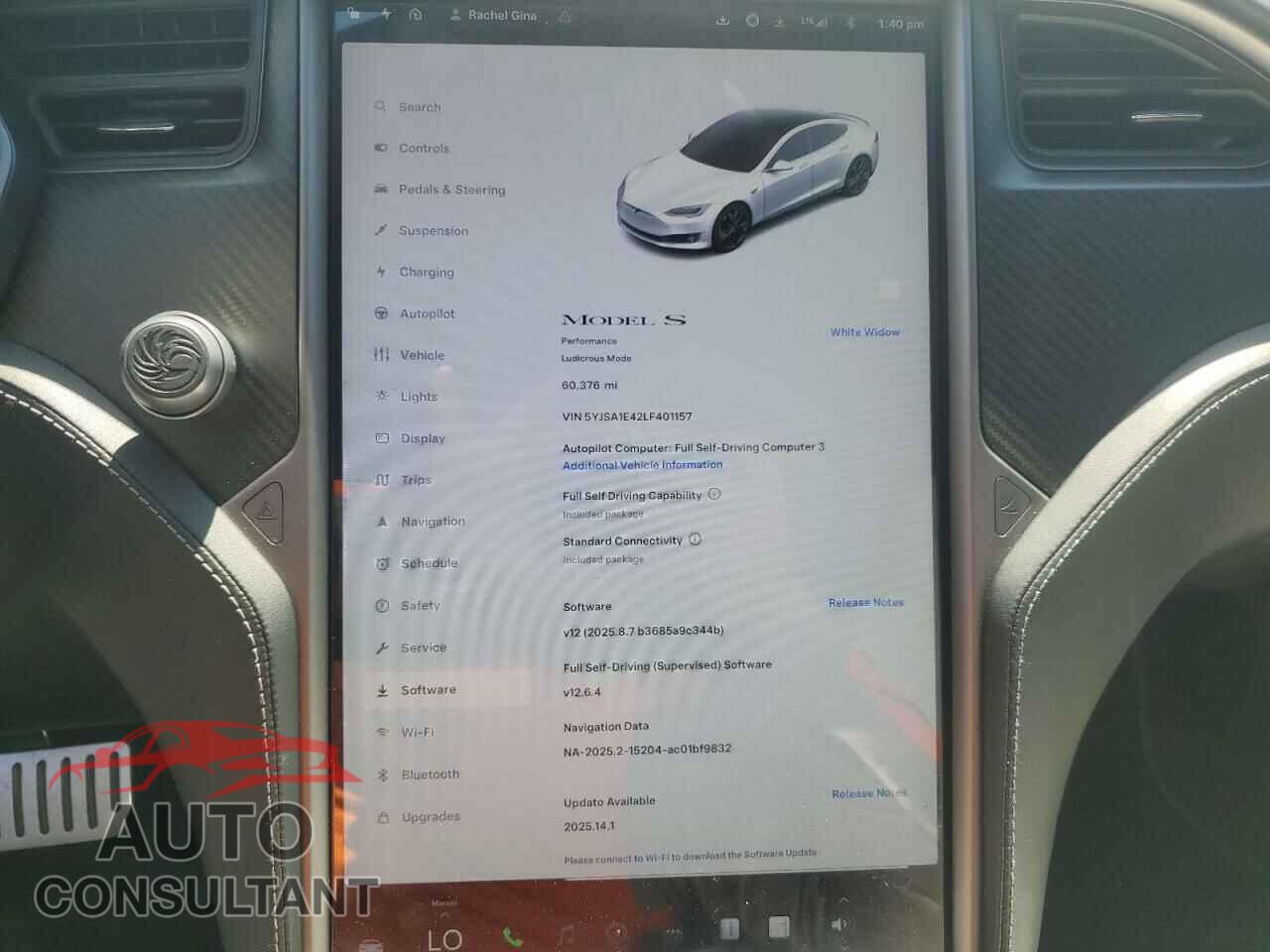 TESLA MODEL S 2020 - 5YJSA1E42LF401157