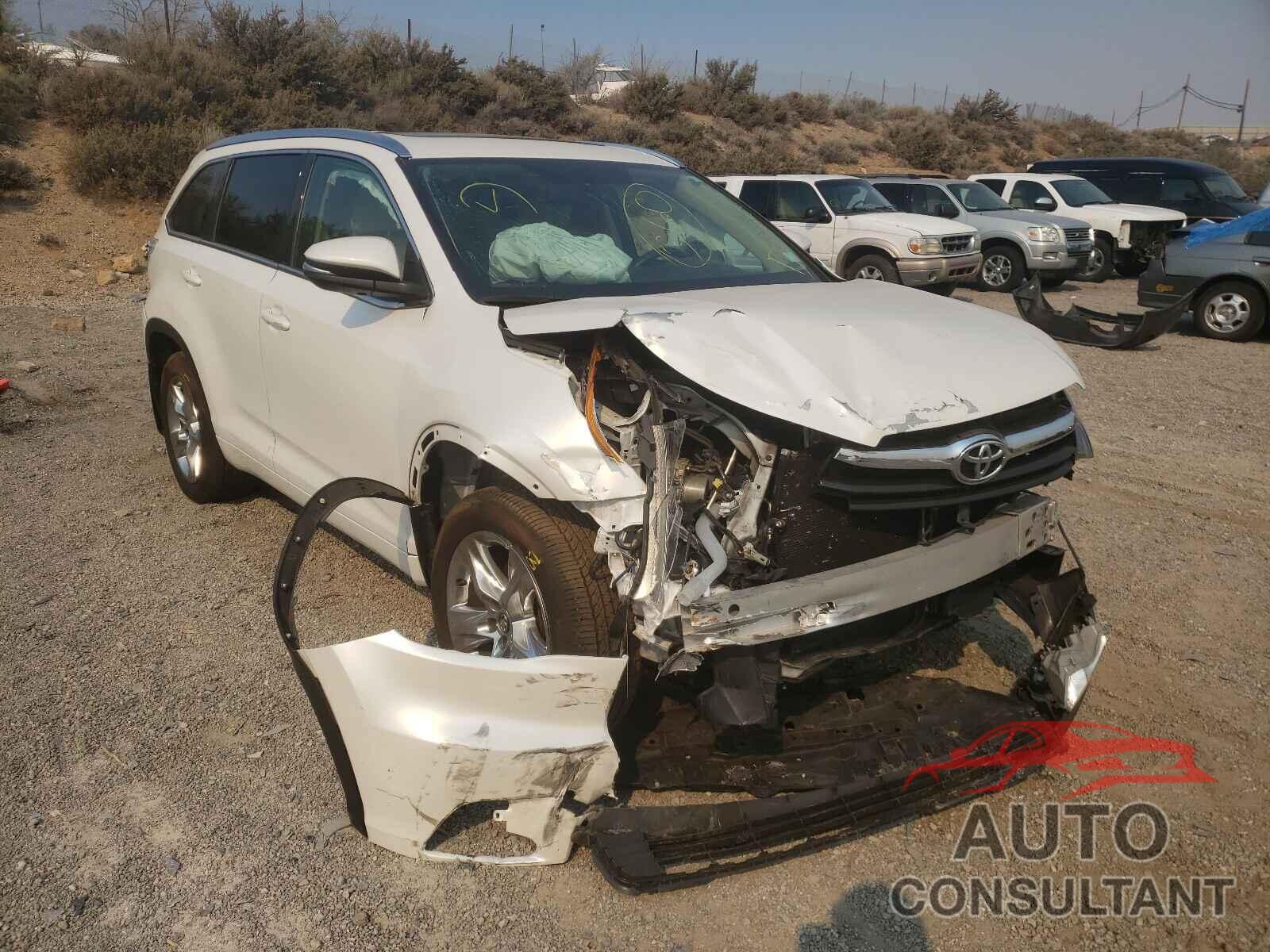 TOYOTA HIGHLANDER 2016 - 5TDDKRFH2GS310882