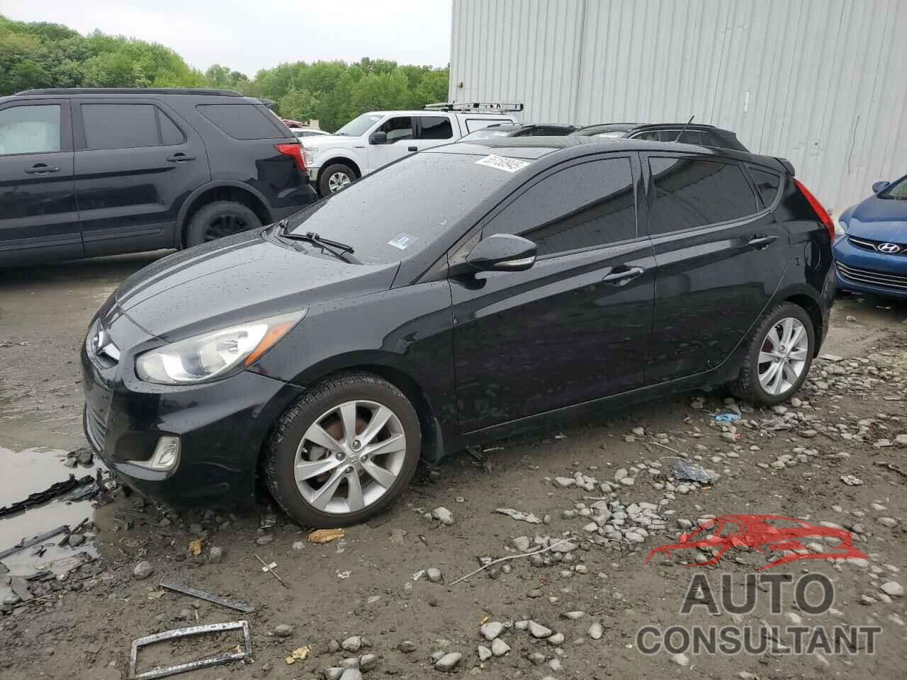 HYUNDAI ACCENT 2013 - KMHCU5AE6DU074784