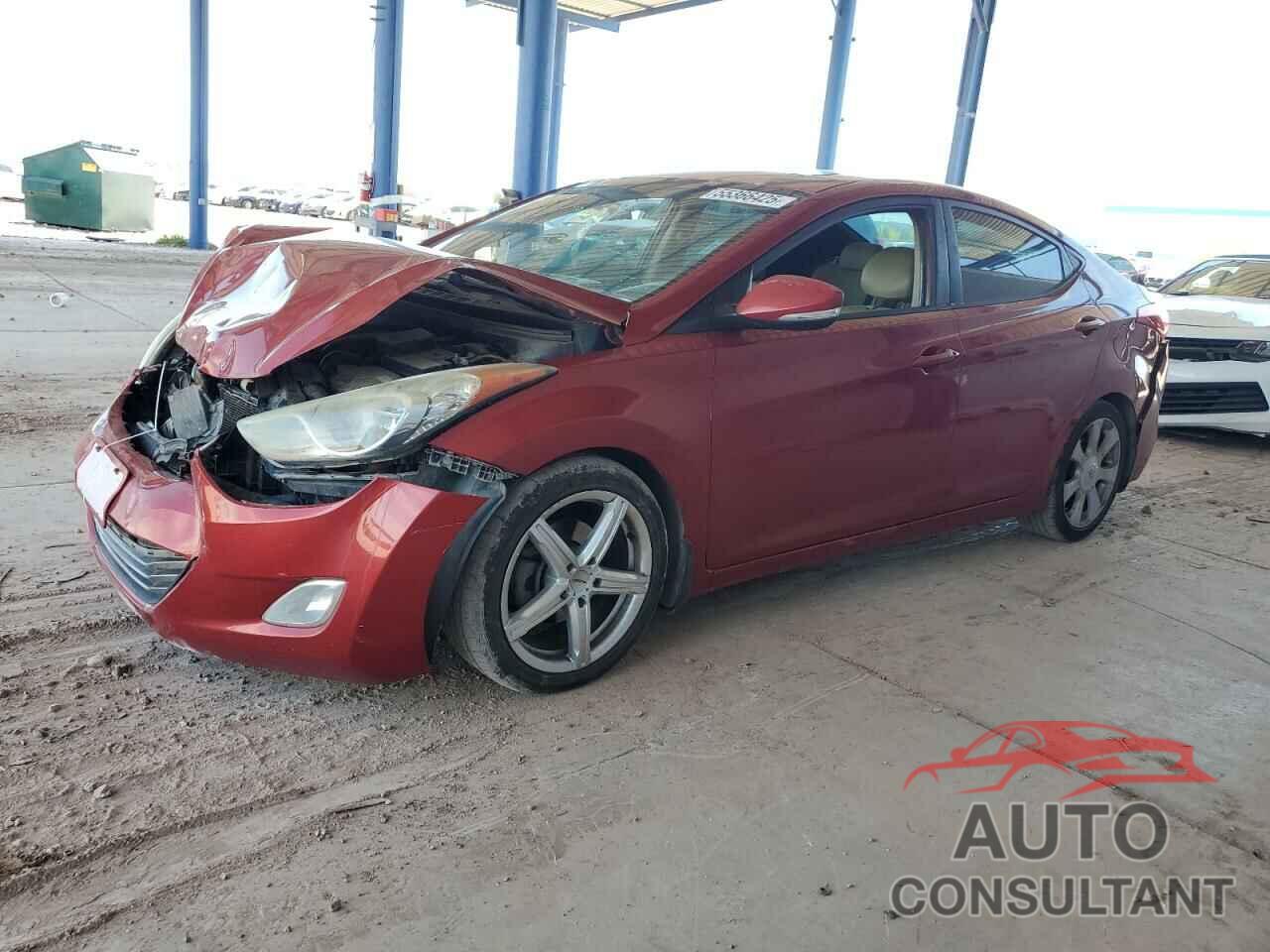 HYUNDAI ELANTRA 2013 - KMHDH4AE0DU635466