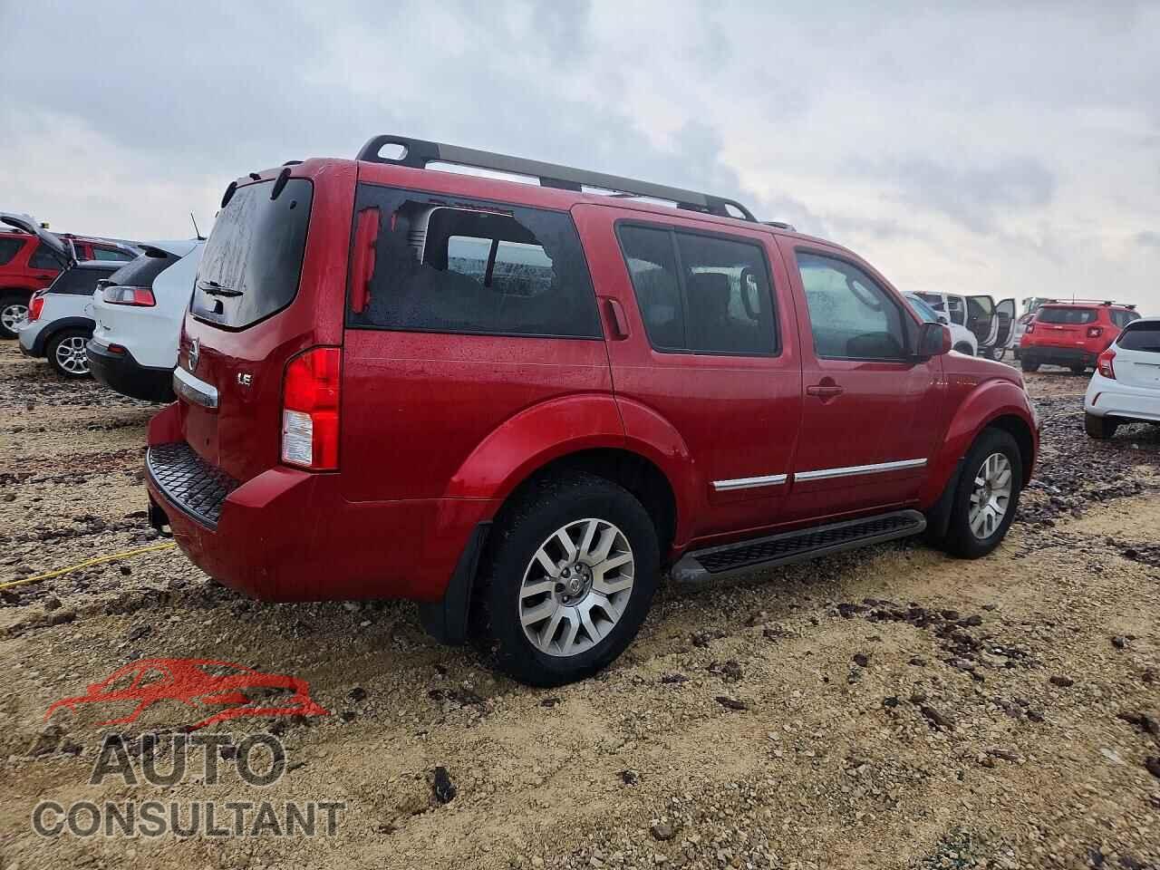 NISSAN PATHFINDER 2011 - 5N1AR1NN3BC623596