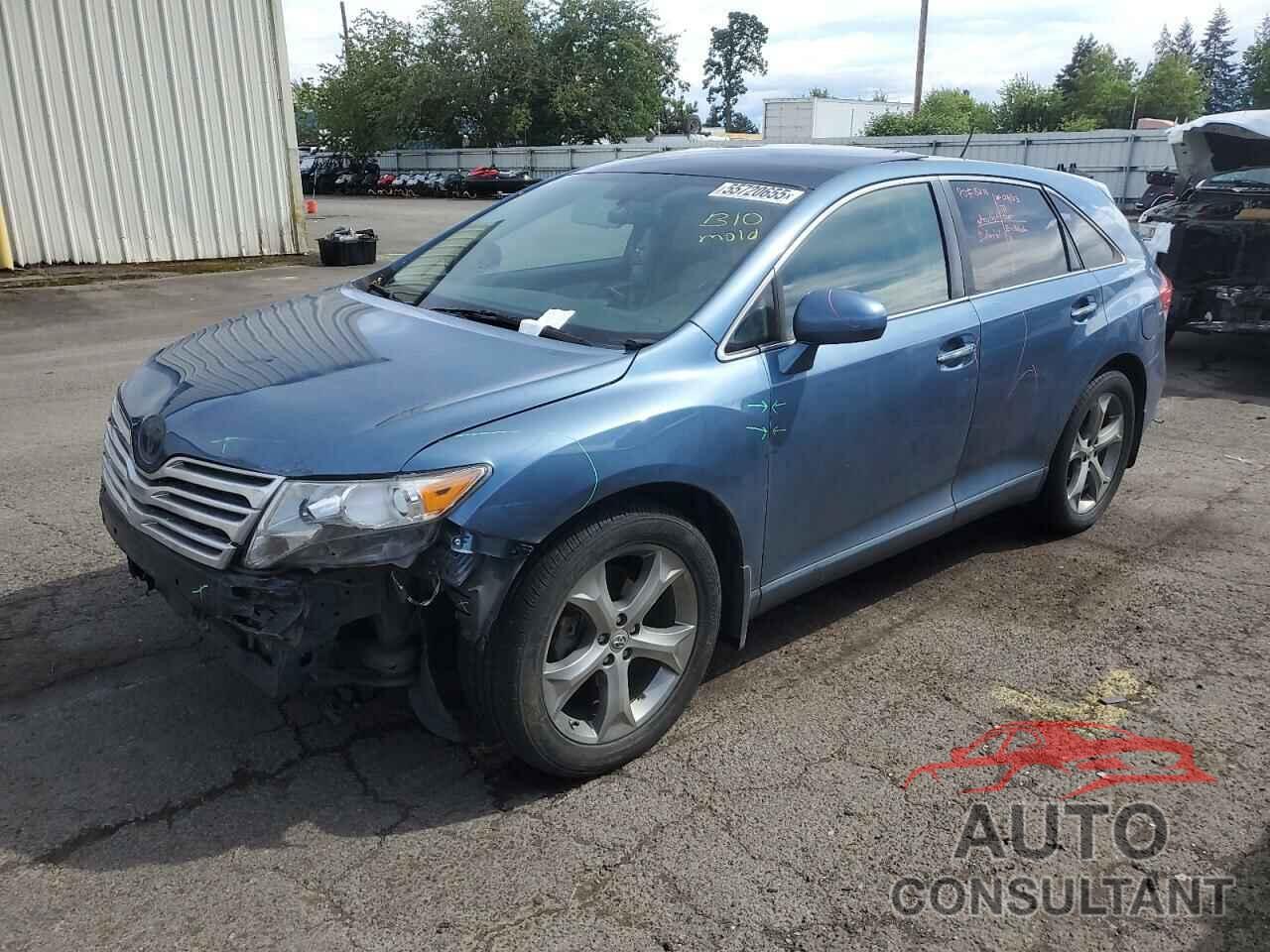 TOYOTA VENZA 2009 - 4T3BK11A09U025456
