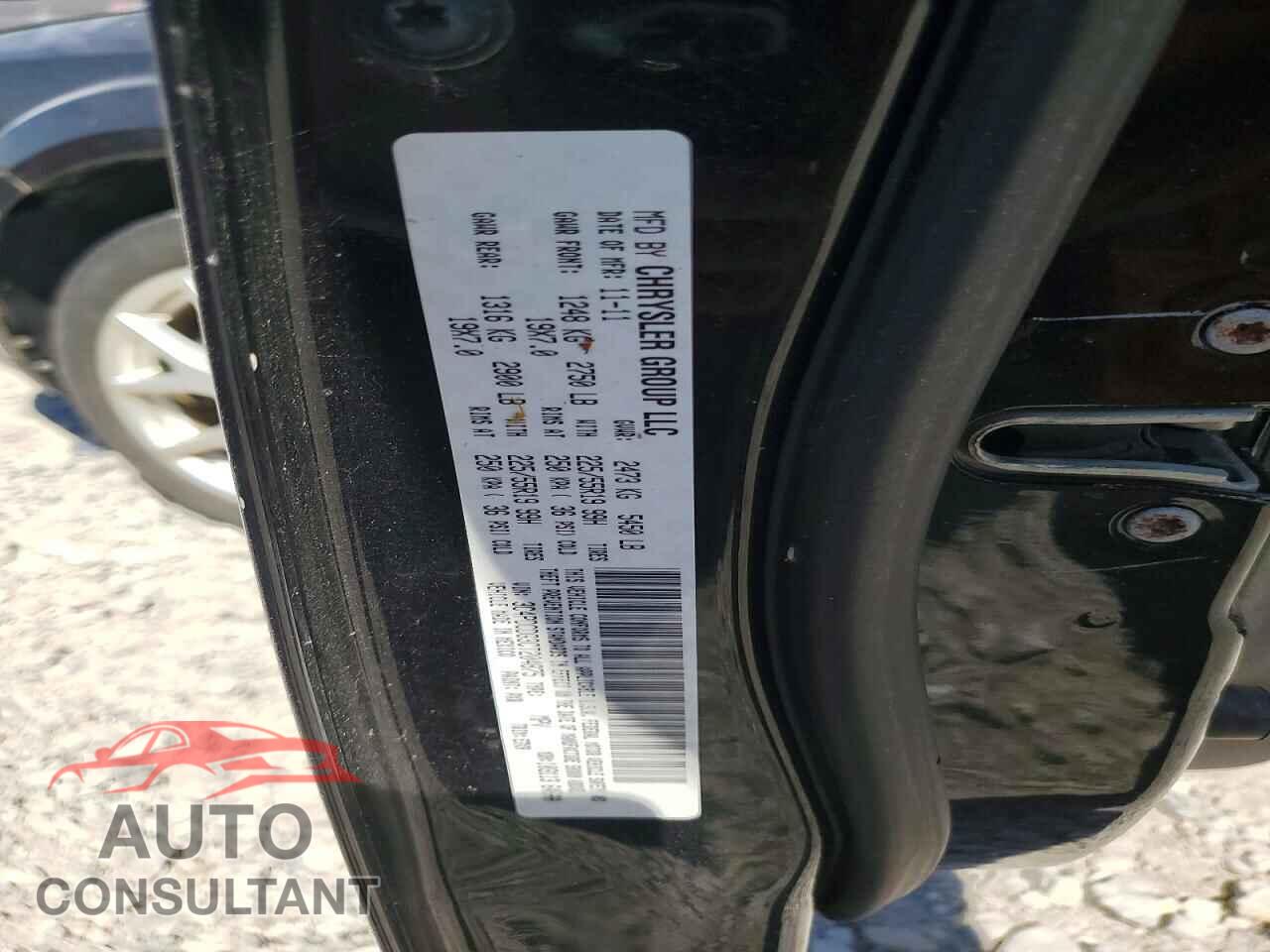 DODGE JOURNEY 2012 - 3C4PDCDG3CT204875