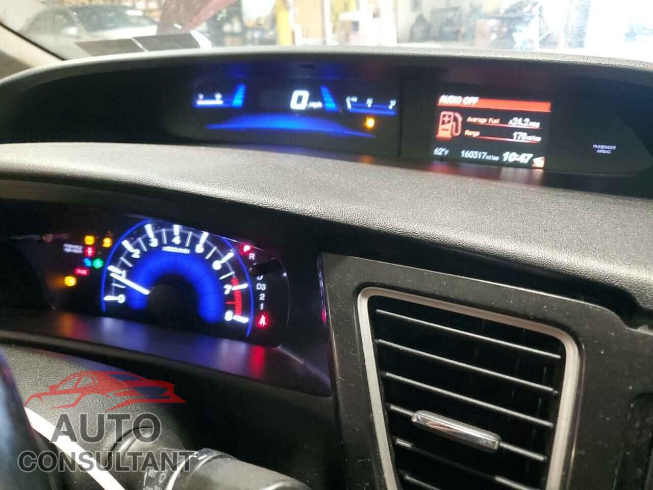 HONDA CIVIC 2013 - 19XFB2F96DE207950