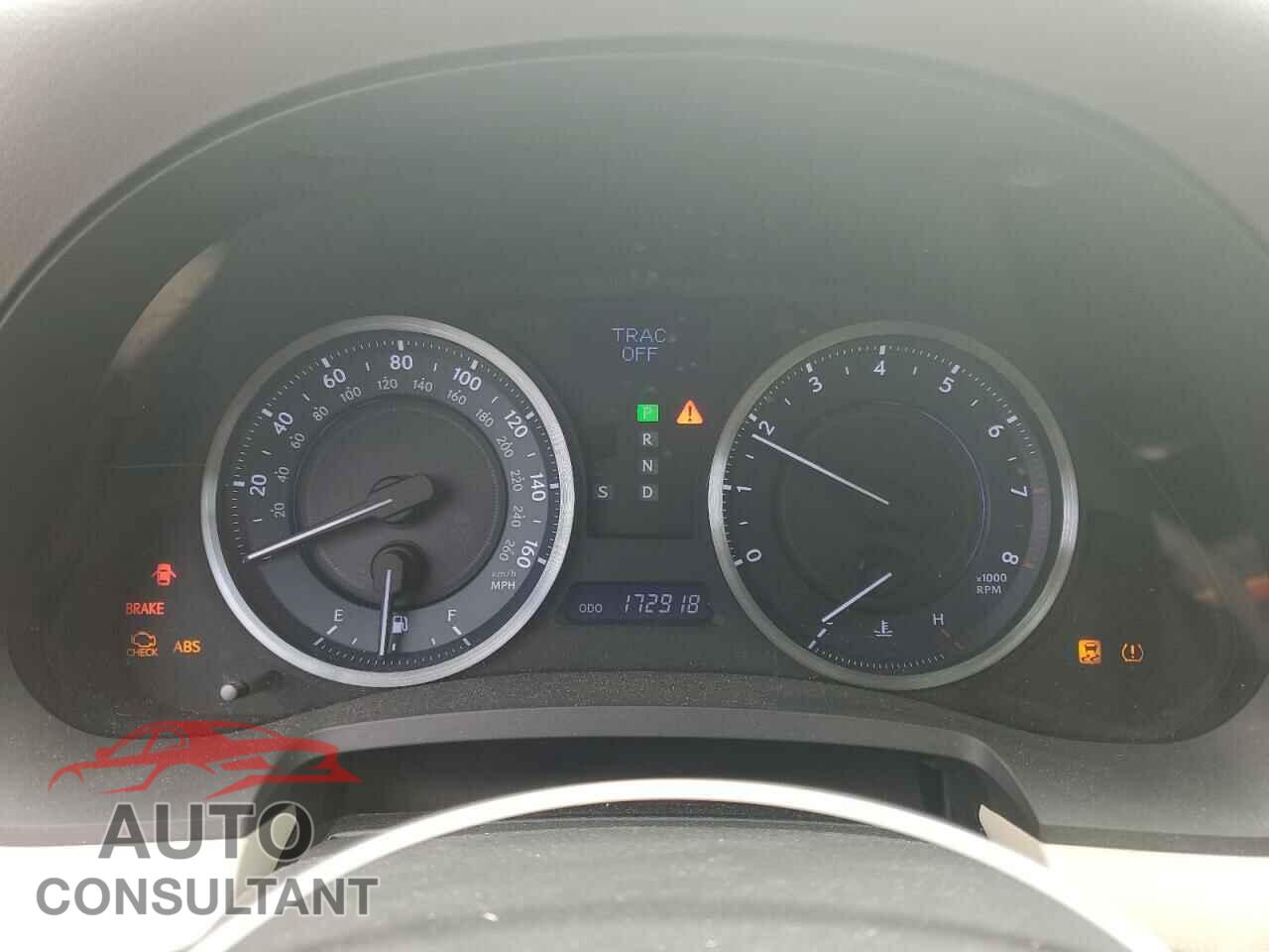 LEXUS IS 2012 - JTHBF5C29C5164130