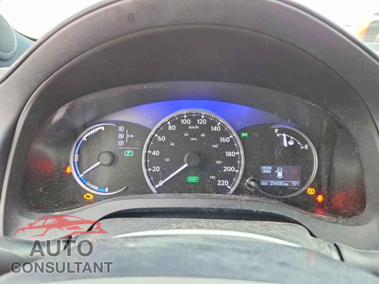 LEXUS CT 200 2013 - JTHKD5BHXD2146380
