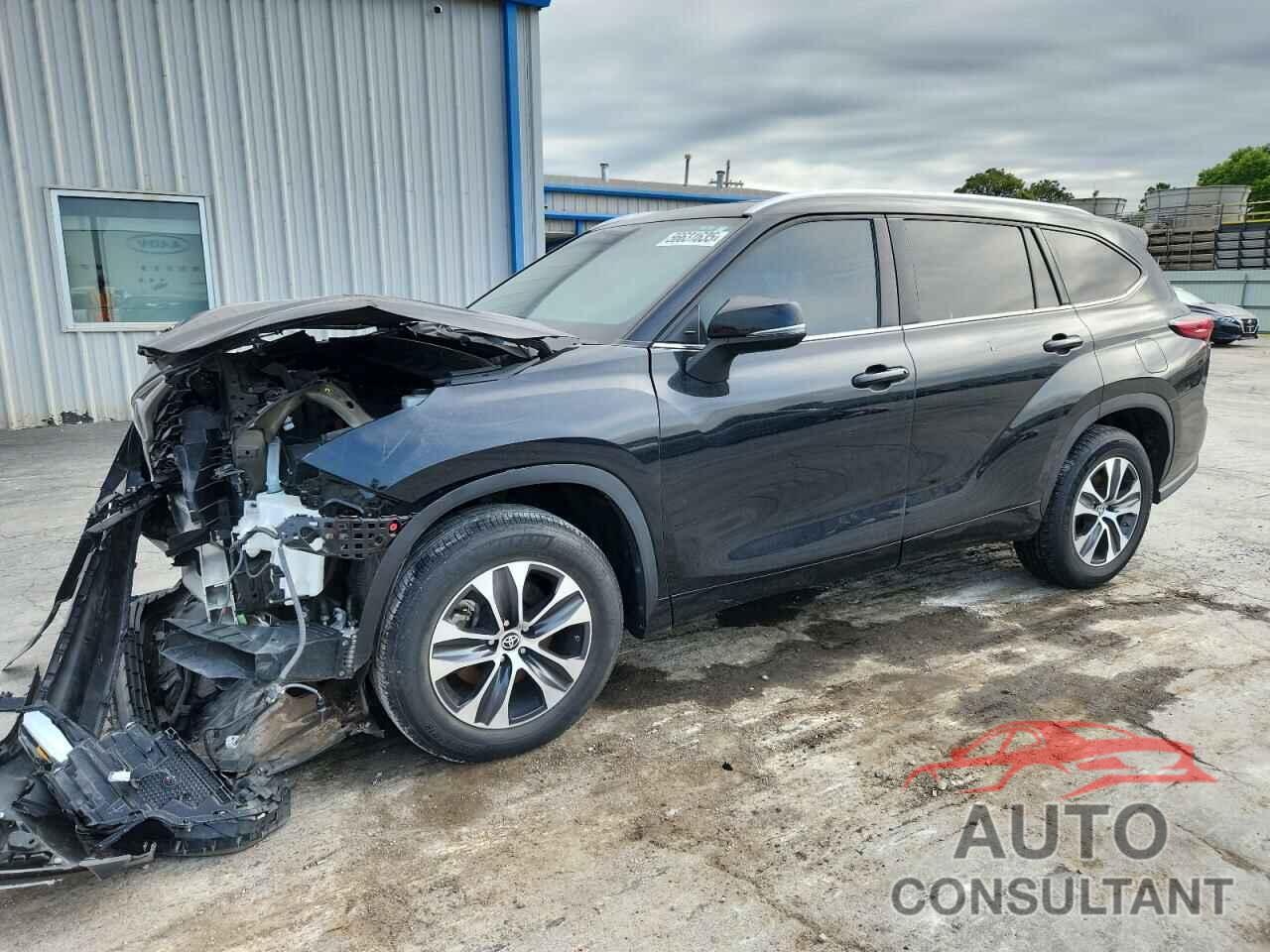 TOYOTA HIGHLANDER 2022 - 5TDGZRAH8NS548443