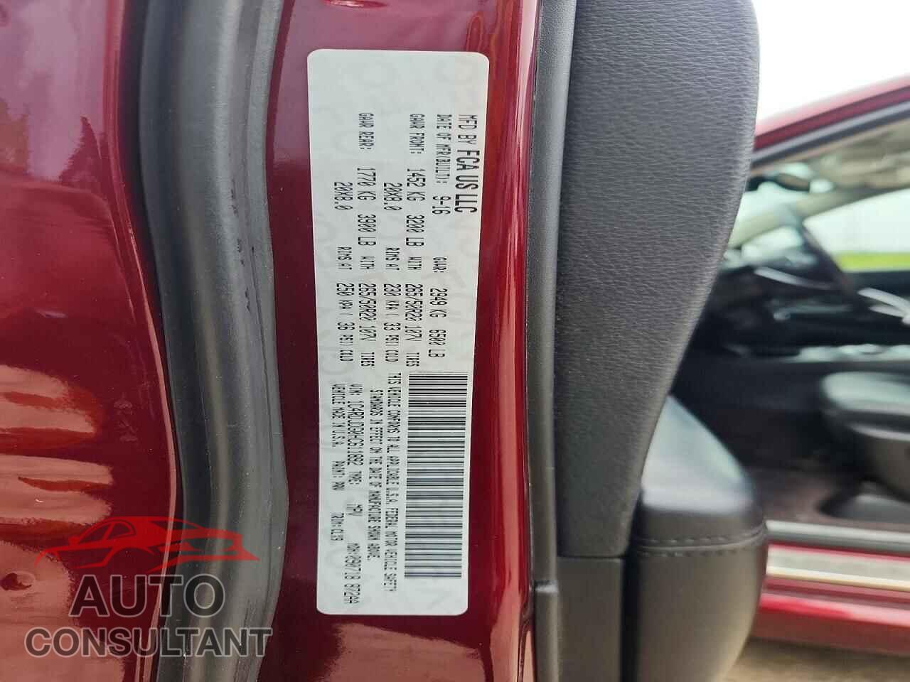DODGE DURANGO 2017 - 1C4RDJDG0HC611892