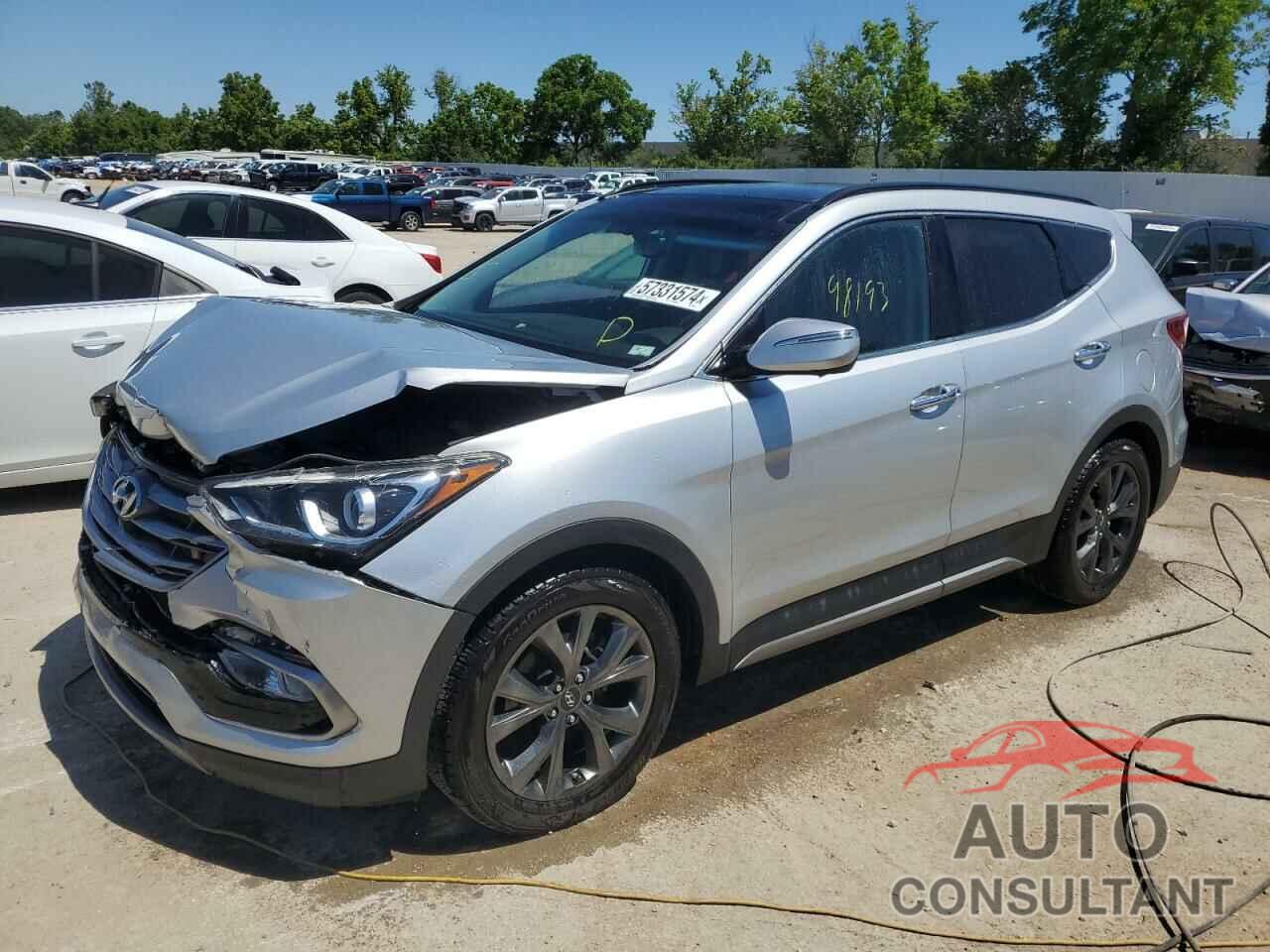 HYUNDAI SANTA FE 2017 - 5XYZWDLA1HG411222