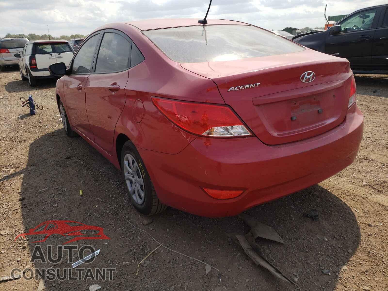 HYUNDAI ACCENT 2016 - KMHCT4AEXGU064373
