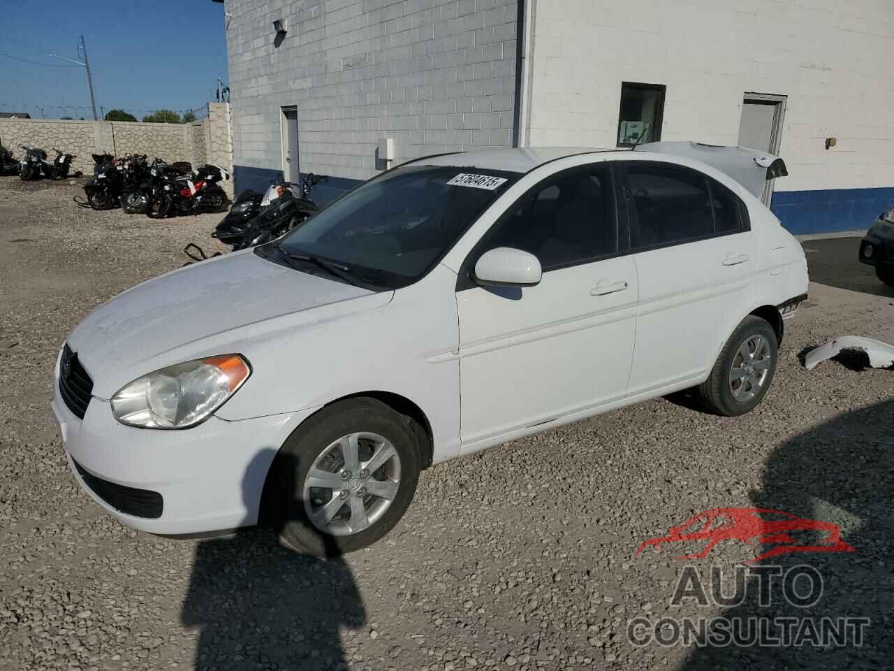 HYUNDAI ACCENT 2011 - KMHCN4AC9BU607178