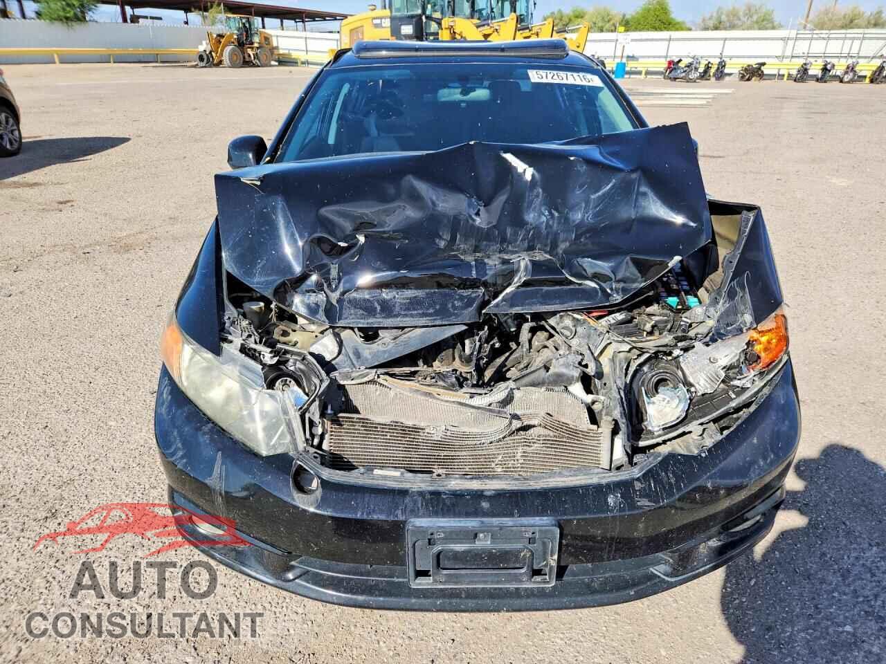 HONDA CIVIC 2012 - 2HGFB6E55CH704076