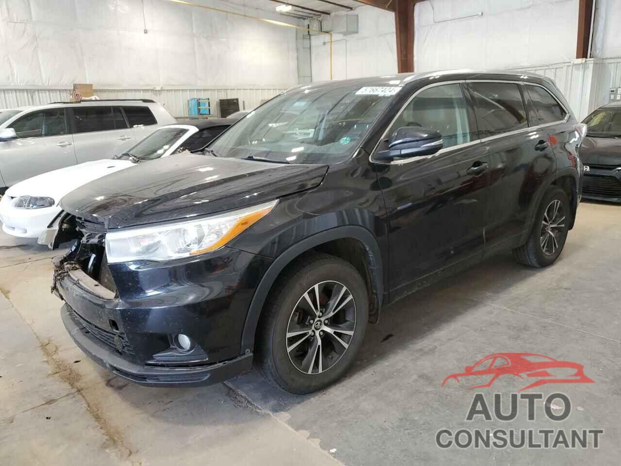 TOYOTA HIGHLANDER 2016 - 5TDJKRFHXGS325391