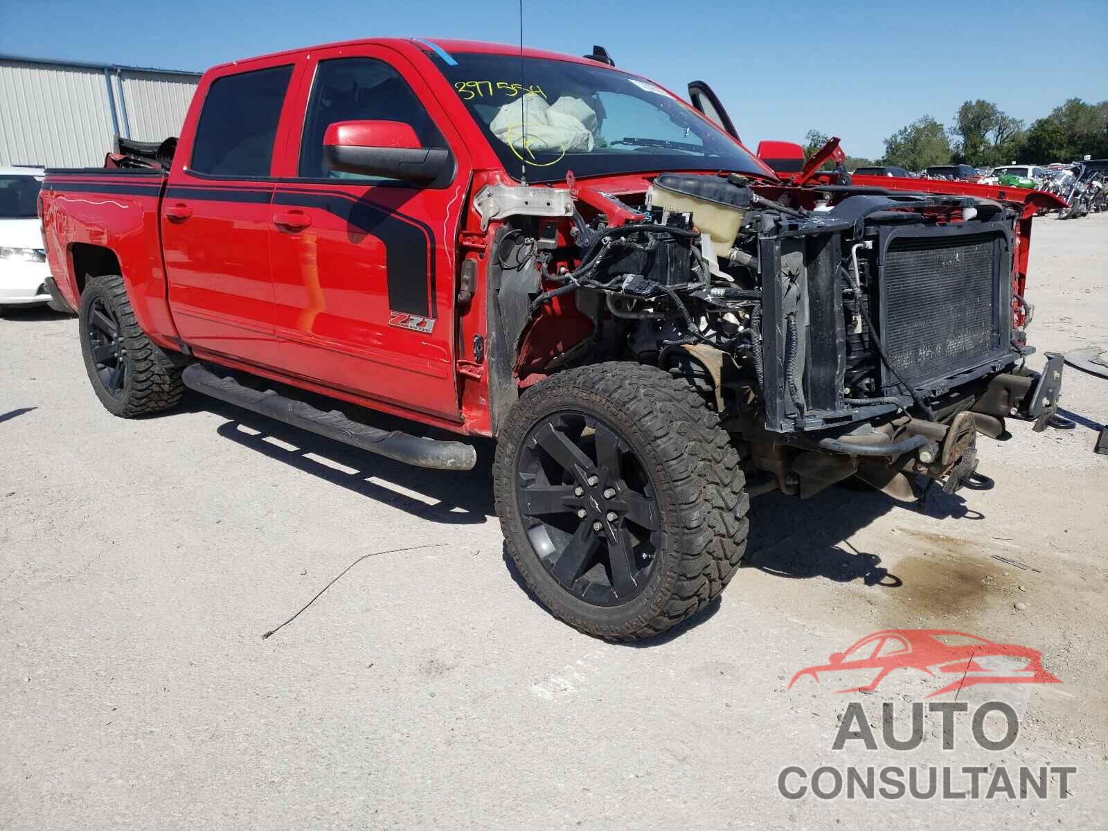 CHEVROLET SILVERADO 2017 - 3GCUKREC5HG397554