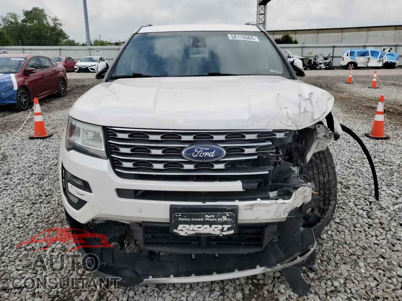 FORD EXPLORER 2017 - 1FM5K8F83HGA41989