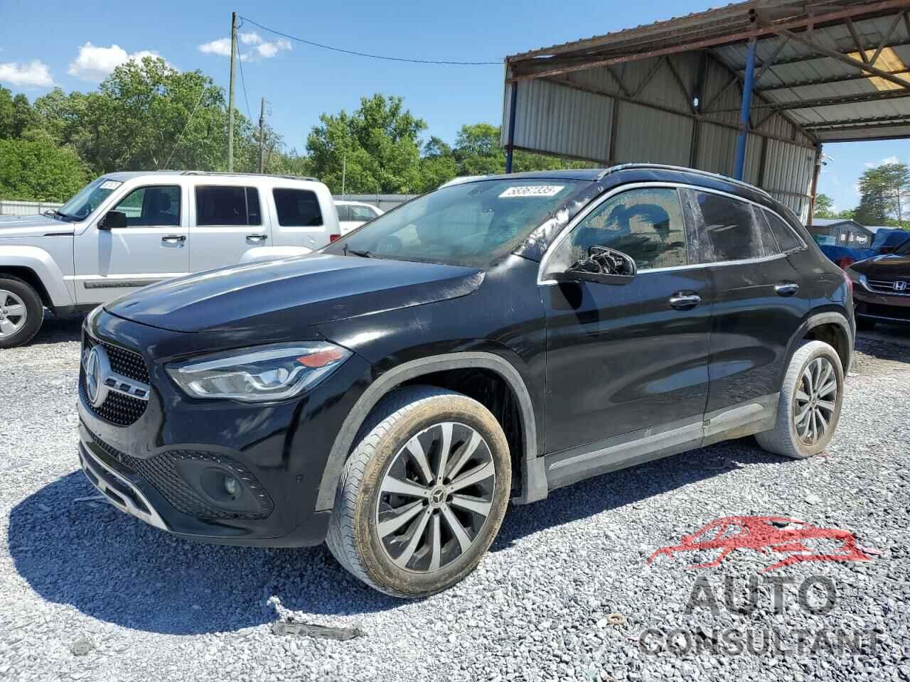 MERCEDES-BENZ GLA-CLASS 2021 - W1N4N4GB6MJ135929