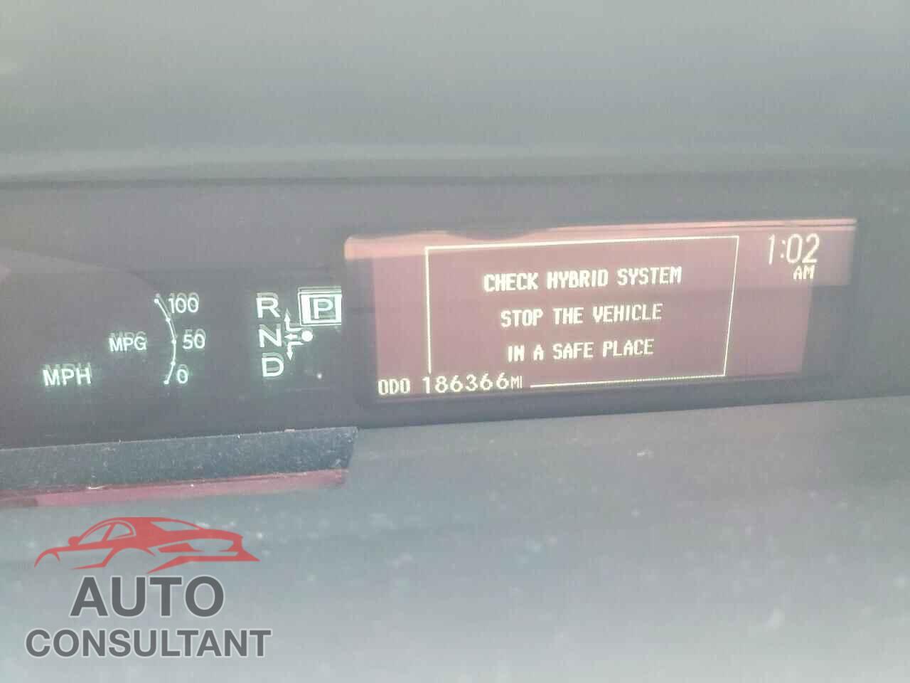 TOYOTA PRIUS 2011 - JTDKN3DU3B1461103