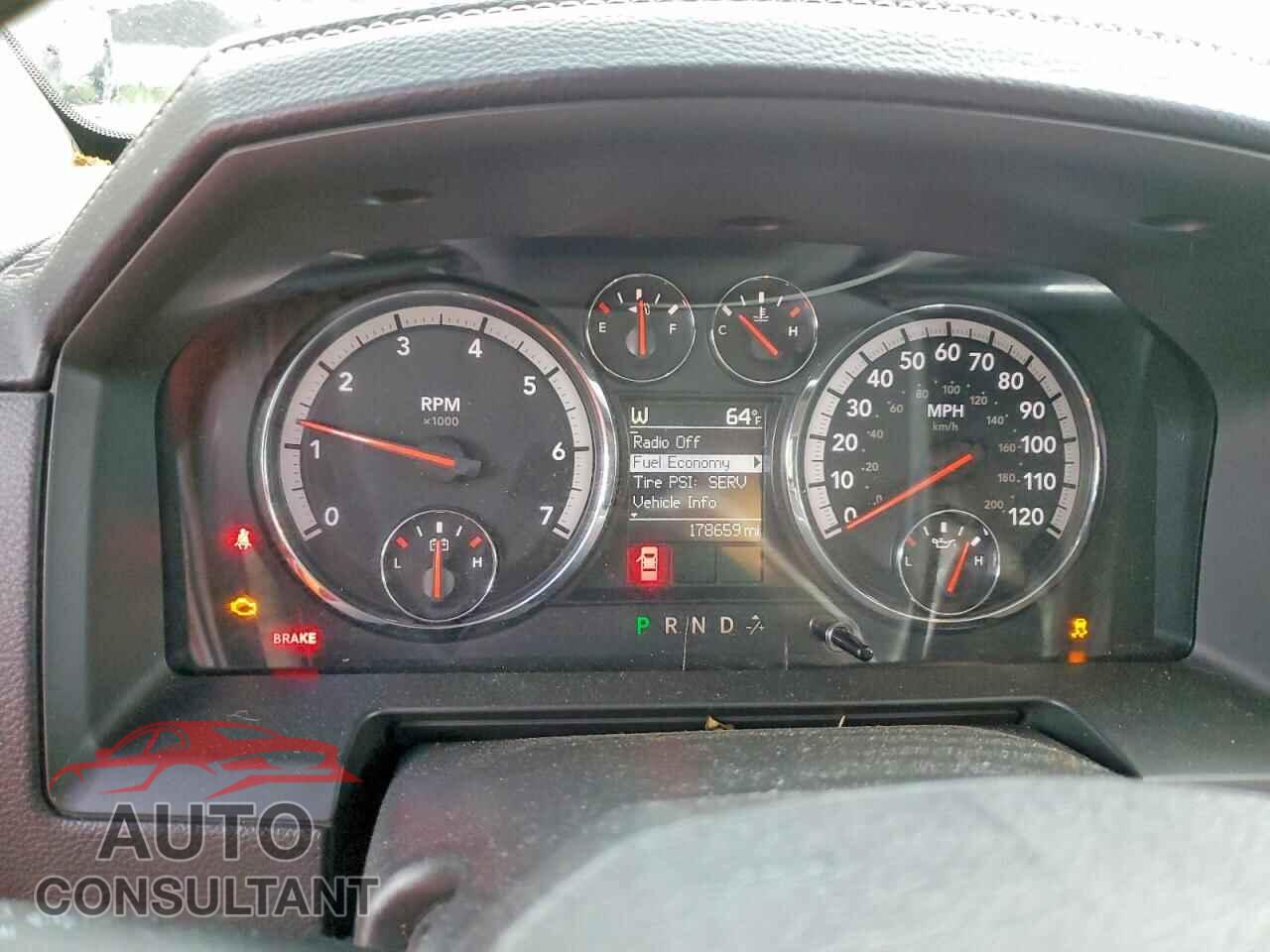DODGE RAM 1500 2012 - 1C6RD7JT5CS195736