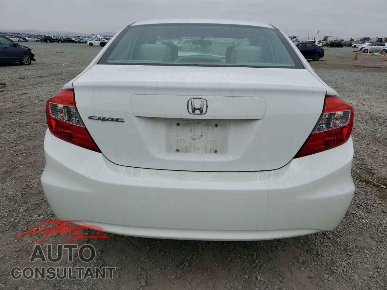 HONDA CIVIC 2012 - 19XFB2F55CE370956
