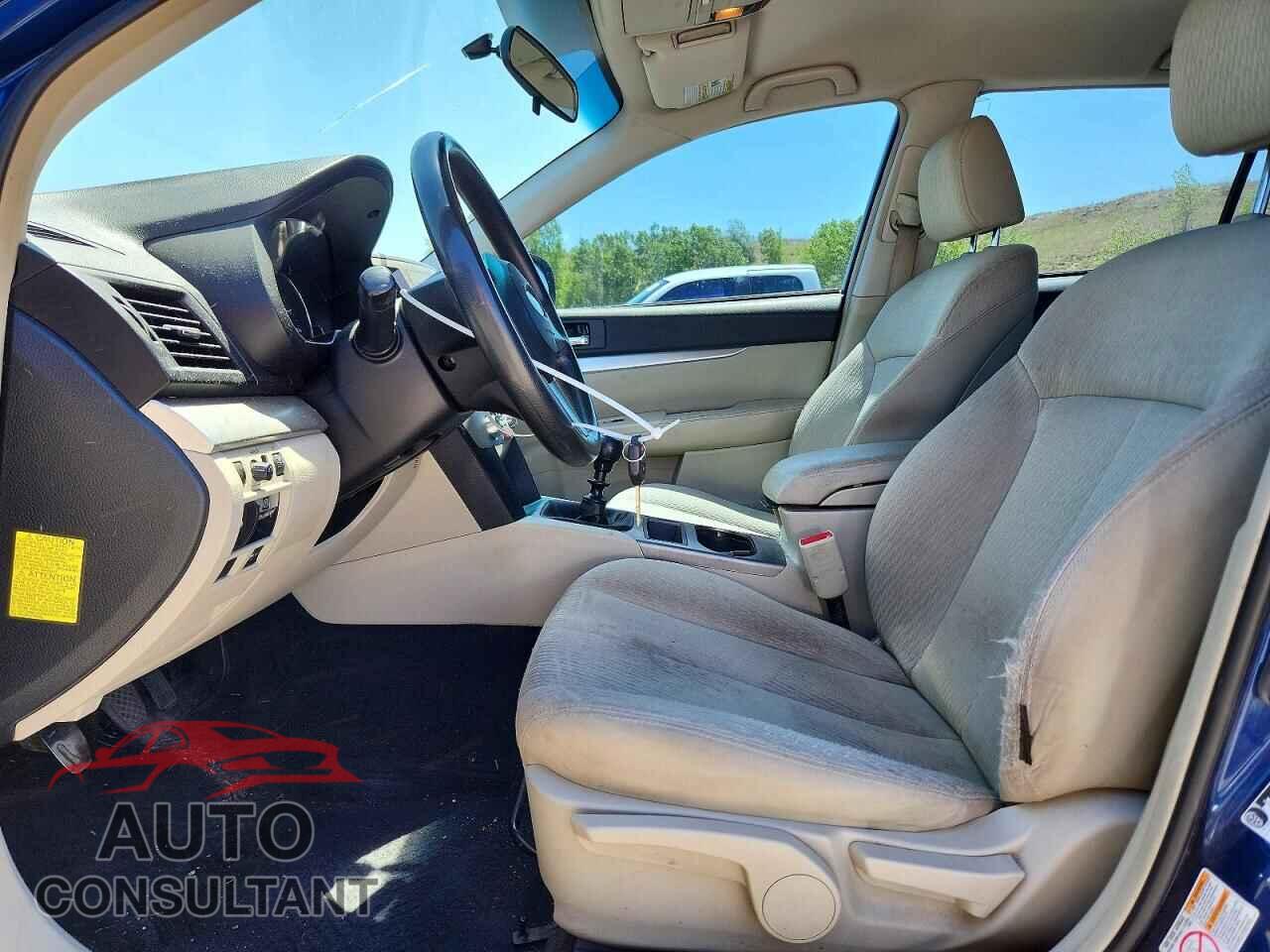 SUBARU OUTBACK 2011 - 4S4BRBAC3B1312051