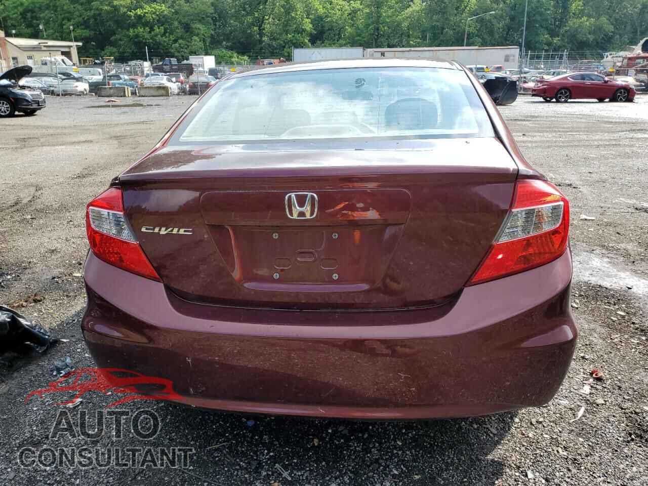 HONDA CIVIC 2012 - 19XFB2F55CE110394