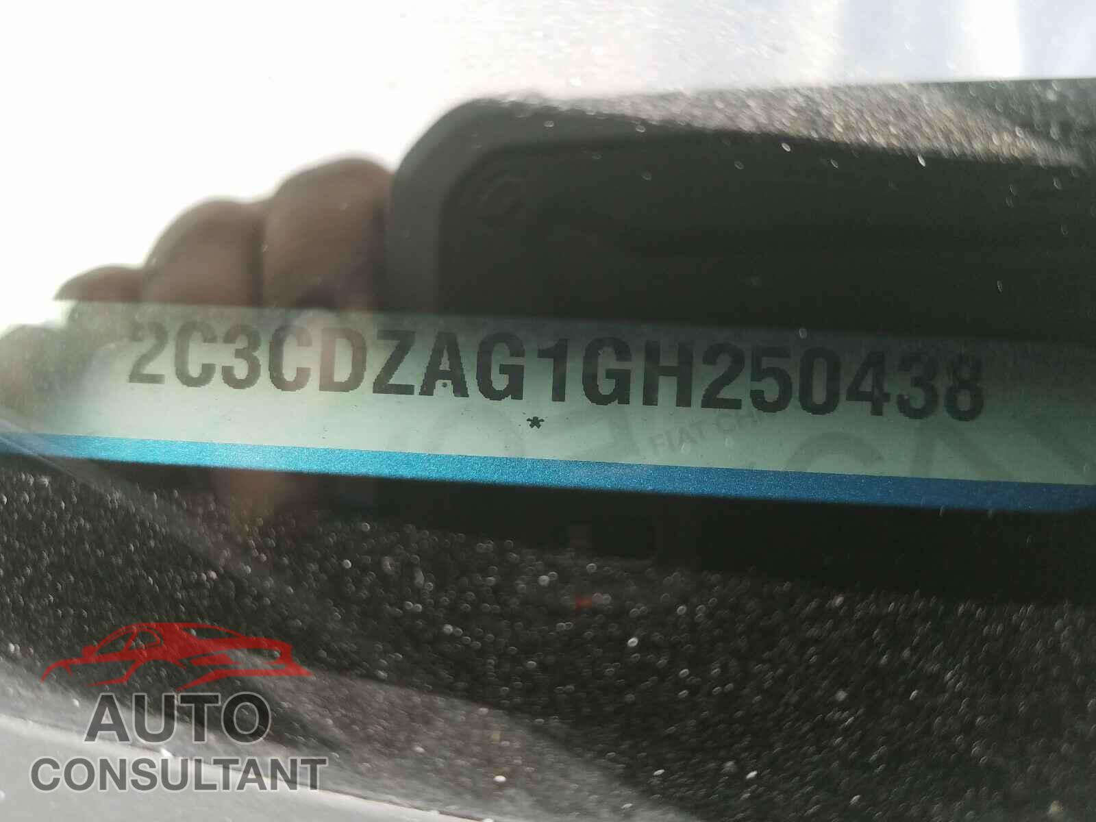 DODGE CHALLENGER 2016 - 2C3CDZAG1GH250438