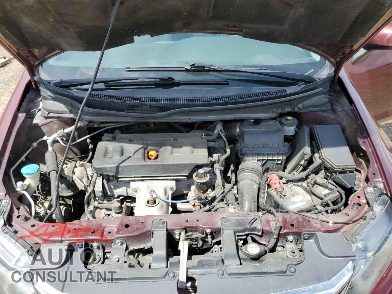 HONDA CIVIC 2012 - 2HGFB2F45CH026332