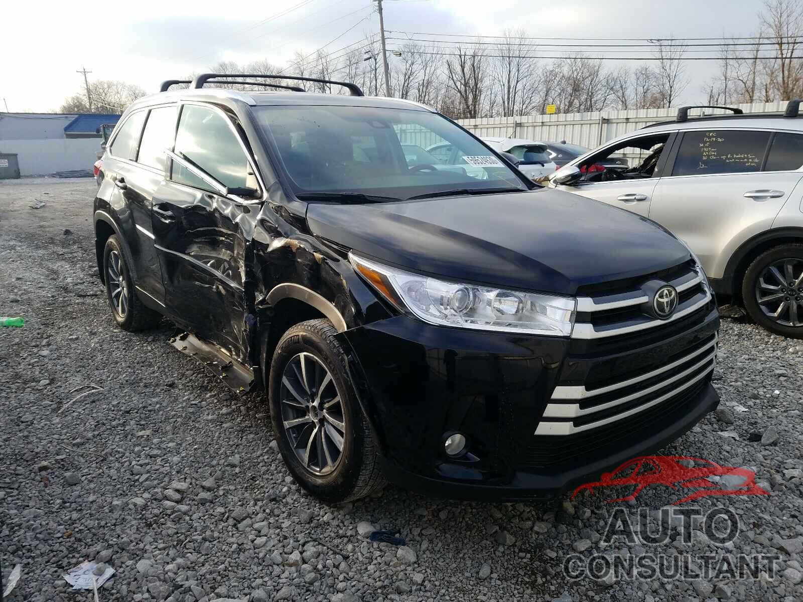 TOYOTA HIGHLANDER 2019 - 5TDJZRFH7KS626737