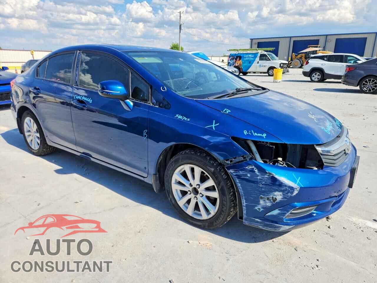 HONDA CIVIC 2012 - 2HGFB2F93CH548646