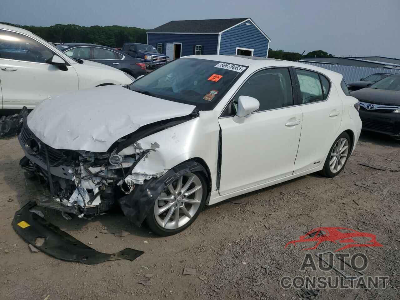 LEXUS CT 200 2013 - JTHKD5BH3D2152540