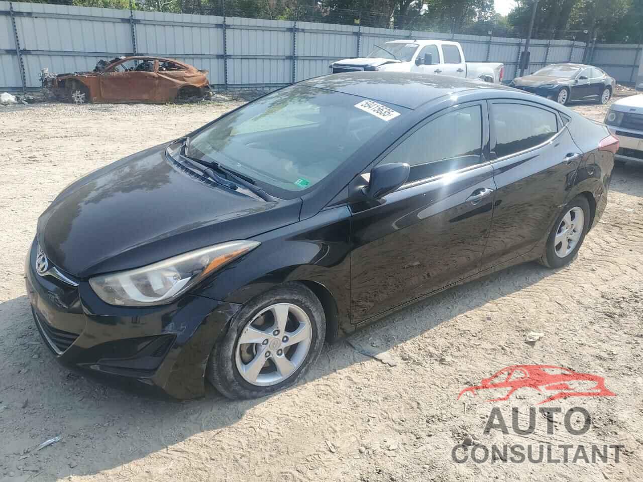 HYUNDAI ELANTRA 2014 - KMHDH4AE8EU218744