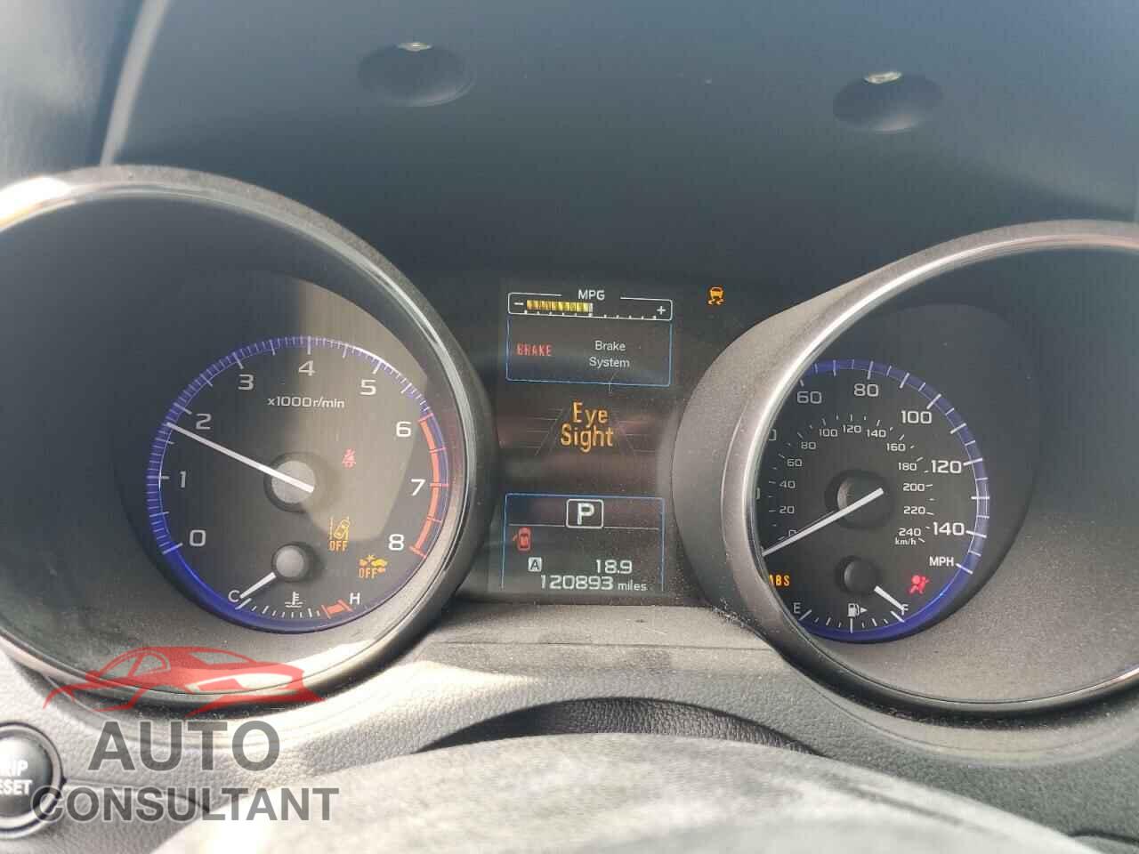 SUBARU OUTBACK 2015 - 4S4BSAFC1F3302135