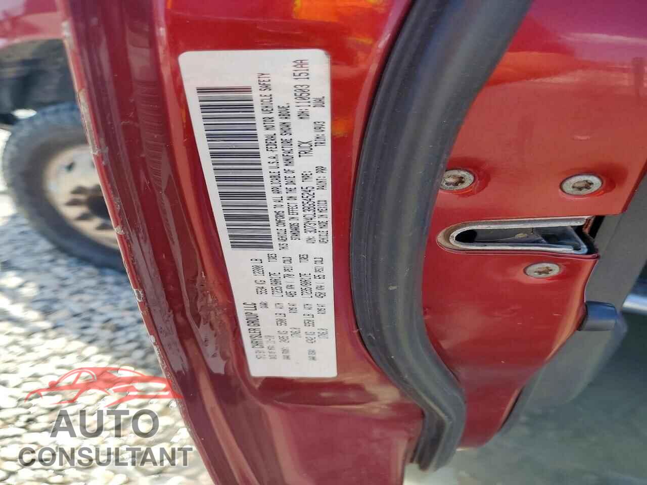 DODGE 3500 2011 - 3D73Y4CL3BG545245