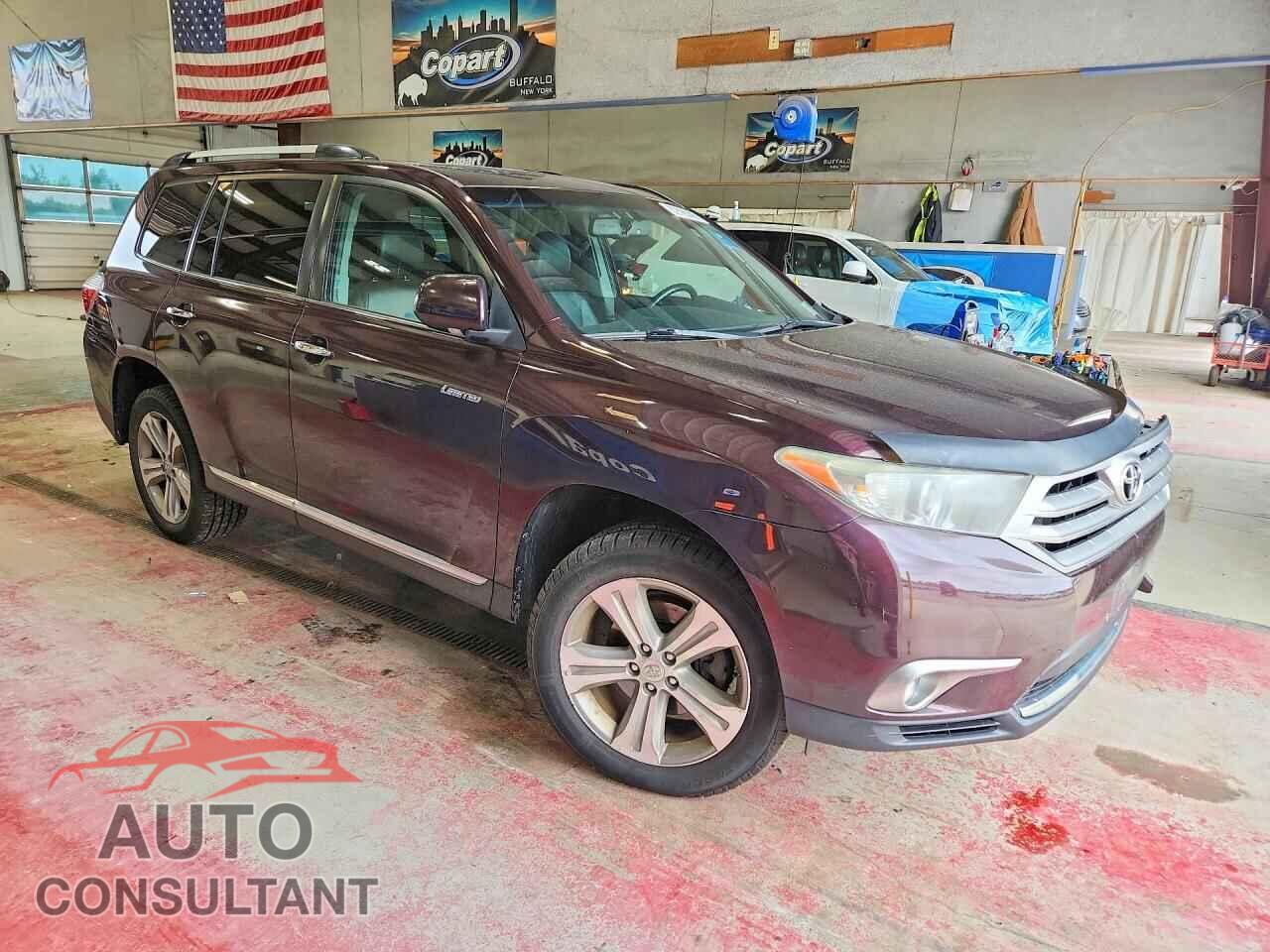 TOYOTA HIGHLANDER 2012 - 5TDDK3EH2CS158904