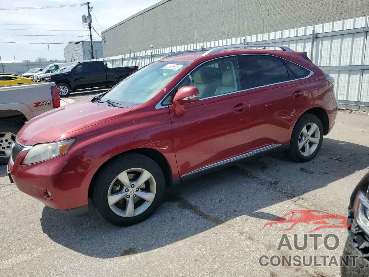 LEXUS RX350 2010 - 2T2BK1BA8AC059086