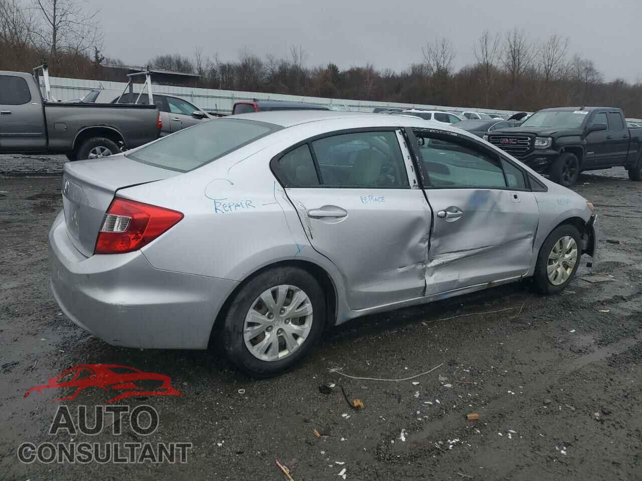 HONDA CIVIC 2012 - 2HGFB2F53CH314830