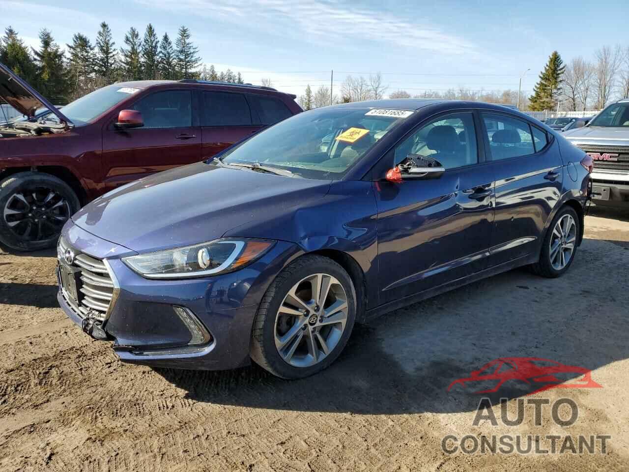 HYUNDAI ELANTRA 2018 - KMHD84LF4JU479806