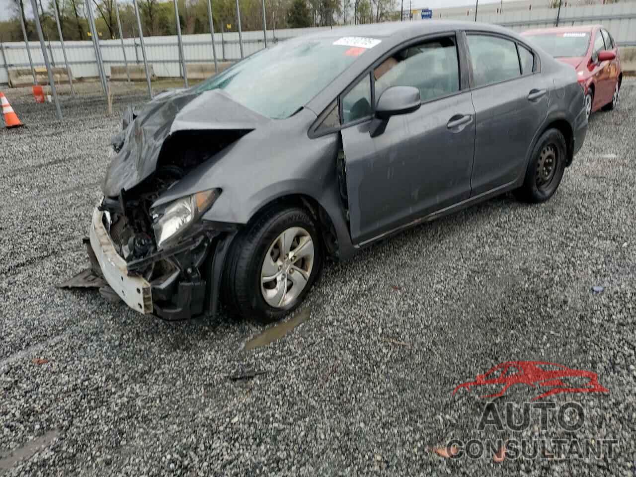 HONDA CIVIC 2013 - 2HGFB2F57DH595709