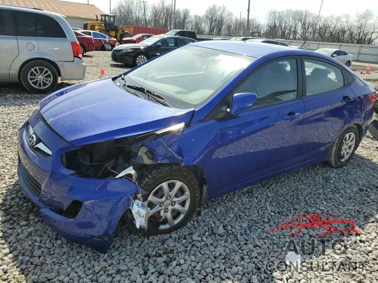 HYUNDAI ACCENT 2013 - KMHCT4AE8DU310770